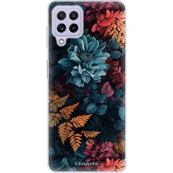 Odolné silikonové pouzdro iSaprio - Gloomy Flowers - Samsung Galaxy A22