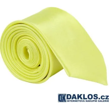 Kravata Luxusní zářivě želenkavá kravata - hedvábí / polyester