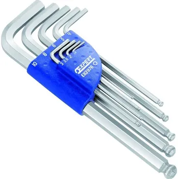 Klíč Sada zást. klíčů šesti. s kuličkou - 9dílná - TONA EXPERT