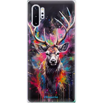 Pouzdro na mobilní telefon Odolné silikonové pouzdro iSaprio - Abstract Deer - Samsung Galaxy Note 10+