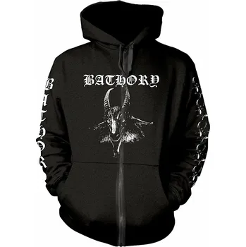 Pánská mikina Bathory mikina, Goat Zipped, pánská XXL