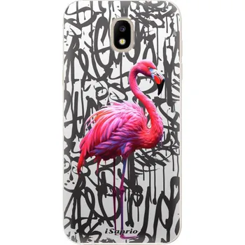 Pouzdro na mobilní telefon Odolné silikonové pouzdro iSaprio - Flamingo Graffiti - Samsung Galaxy J5 2017