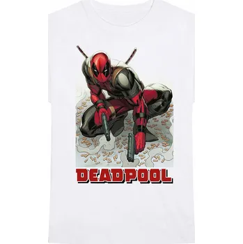 Pánská móda Deadpool tričko, Deadpool Bullet, pánské XXL