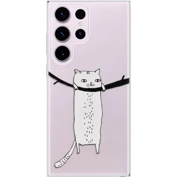 Pouzdro na mobilní telefon Odolné silikonové pouzdro iSaprio - Hang in there - Samsung Galaxy S23 Ultra