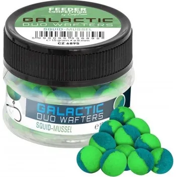 Boilies Carp Zoom Galactic Duo Wafters - 15 g/10 mm/Oliheň-Mušle