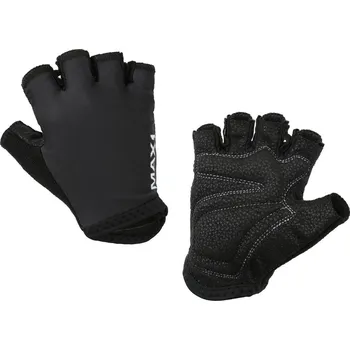 cyklistický dres Dětské krátkoprsté rukavice MAX1 černé 7-8 let