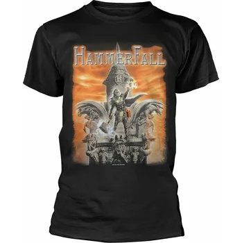 Pánská móda Hammerfall tričko, Built To Last, pánské M