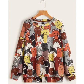 Dámská mikina Mikina-veselé kočky