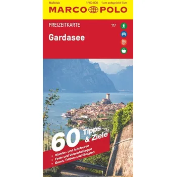 MARCO POLO Freizeitkarte 117 Gardasee 1:100.000