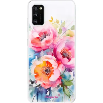 Pouzdro na mobilní telefon Odolné silikonové pouzdro iSaprio - Peony 12 - Samsung Galaxy A41