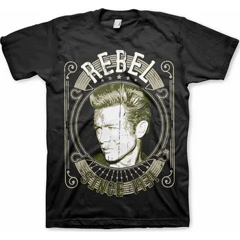 Pánské tričko James Dean tričko, Rebel Since 1931, pánské M