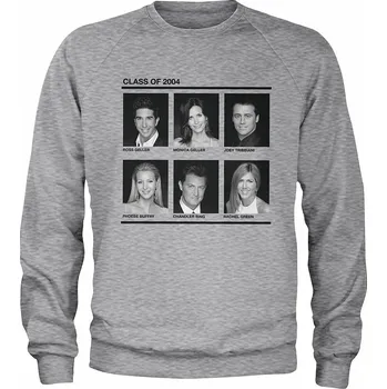 Pánská mikina Friends mikina, Class Of 2004 Sweatshirt Grey, pánská L