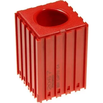 2067 BOX CAPTO C4 červený HS-X-01582