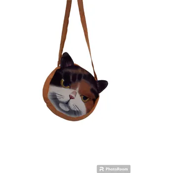 Kabelka Kabelka pro malé slečny, hlava kočky
