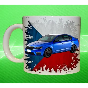 hrnek s autem České auta 32 150ml (hrneček s osobním autem České výroby)