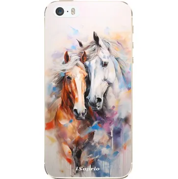 Telefonní příslušenství Odolné silikonové pouzdro iSaprio - Horses 11 - iPhone 5/5S/SE