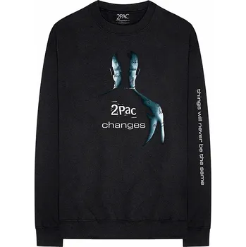 Pánské tričko Tupac tričko dlouhý rukáv, Changes AP, pánské XL