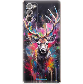 Pouzdro na mobilní telefon Odolné silikonové pouzdro iSaprio - Abstract Deer - Samsung Galaxy Note 20