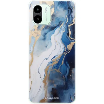 Pouzdro na mobilní telefon Odolné silikonové pouzdro iSaprio - Blue White Marble - Xiaomi Redmi A1 / A2
