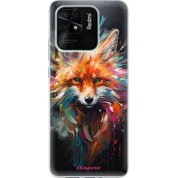 Pouzdro na mobilní telefon Odolné silikonové pouzdro iSaprio - Neon Fox - Xiaomi Redmi 10C