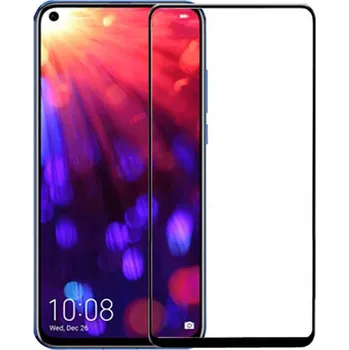 3x Picasee 3D tvrzené sklo s rámečkem pro Huawei Nova 5T - černé - 2+1 zdarma