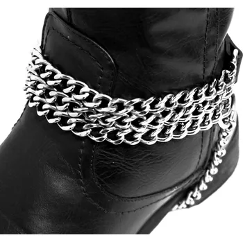 Moto obuv ozdoba na boty, řetězy