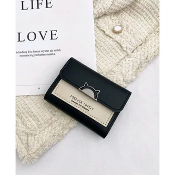 Peněženka Peněženka s hlavou kočky, černá