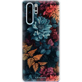 Telefonní příslušenství Odolné silikonové pouzdro iSaprio - Gloomy Flowers - Huawei P30 Pro
