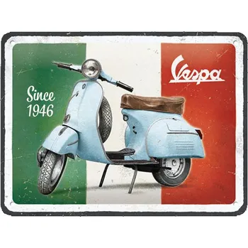 Plechová cedule Nostalgic Art Plechová cedule Vespa Since 1946 20 x 15 cm