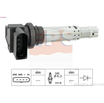 Zapalovací cívka Zapalovací cívka EPS 1.970.474