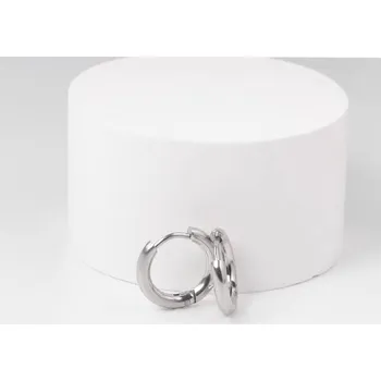 Náušnice Luxusní zirkonové náušnice z chirurgické oceli - 95S 8mm