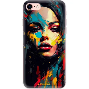 Odolné silikonové pouzdro iSaprio - Abstract Women - iPhone 7