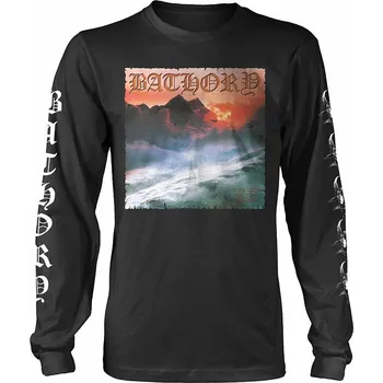 Pánská móda Bathory tričko dlouhý rukáv, Twilight Of The Gods, pánské XL