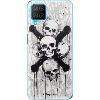 Pouzdro na mobilní telefon Odolné silikonové pouzdro iSaprio - SkullX - Samsung Galaxy M12