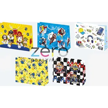 Dárková taška Taška papírová dárková 38x29x10 cm (lak) - dětské (mix 1)