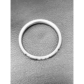 Prsten Drobný ocelový prstýnek - 5 kamínků vel. 9