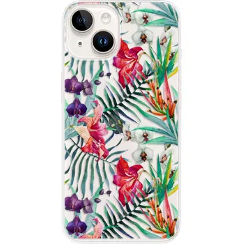 Telefonní příslušenství Odolné silikonové pouzdro iSaprio - Flower Pattern 03 - iPhone 15 Plus