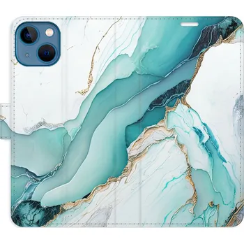 Pouzdro na mobilní telefon Flipové pouzdro iSaprio - Color Marble 32 - iPhone 13