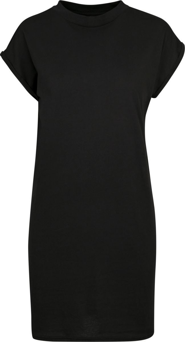 Build your Brand Tričkové šaty se stojáčkem BY 101 Velikost: 2XL, Barva: černá