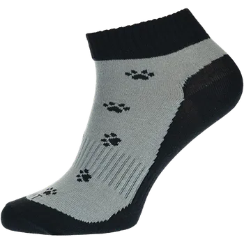 Pánské ponožky Ponožky - Tlapka černá nízké (Velikost 35-38)