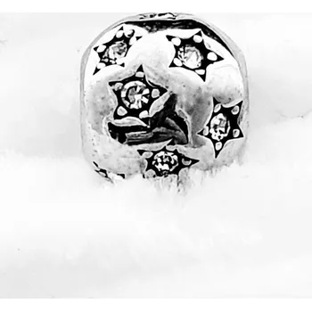 Dětské navlékací korálky Ocelový velkodírový korálek č.3