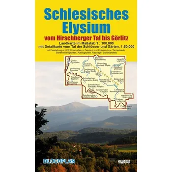 Cestování Landkarte Schlesisches Elysium - Bloch, Dirk [DE] (2023, Karta, BLOCHPLAN Stadtplanerei)