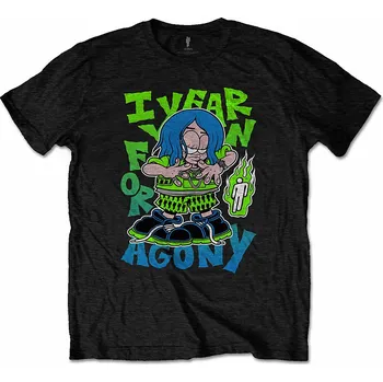 Pánská móda Billie Eilish tričko, Agony, pánské XXL