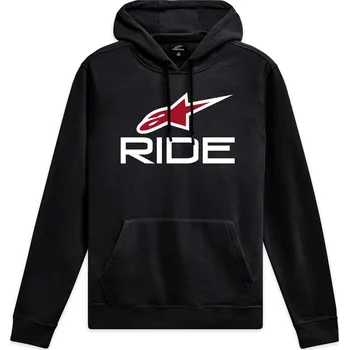 Pánská mikina Mikina RIDE 4.0, ALPINESTARS (černá/bílá/červená) (Velikost: XL)