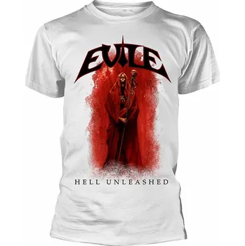 Pánská móda Evile tričko, Hell Unleashed BP White, pánské S
