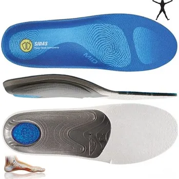 Vložka do bot SIDAS vložky bot 3FEET COMFORT MID ARCH - XXL