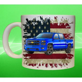 hrnek s Chevrolet Silverado 150ml (hrneček s osobním autem )