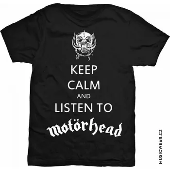 Motorhead tričko, Keep Calm, pánské S