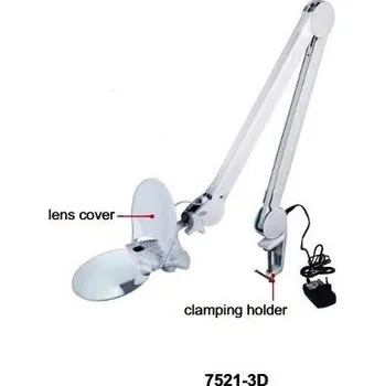 Lupa INSIZE Stolní lupa s osvětlením, zvětšení 1.75x, 7521-3D 7521-3D