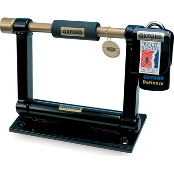 Zabezpečení motocyklu Velice pevná kotva na uzamčení motocyklu OXFORD OF443 v ceně řetěz NEMESIS